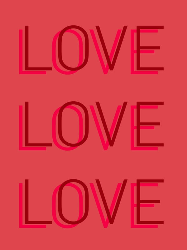 LOVE LOVE LOVE DUPLO
