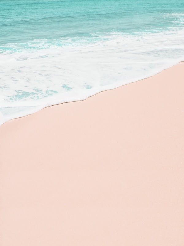 PRAIA AZUL E ROSA