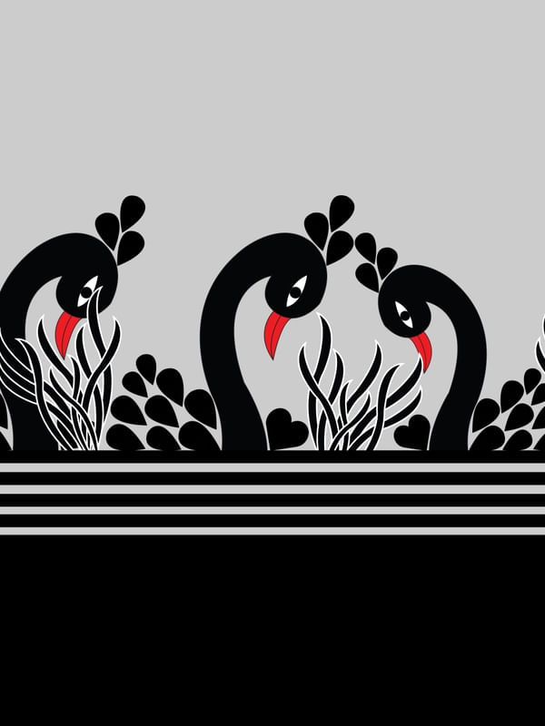 BLACK PEACOCK