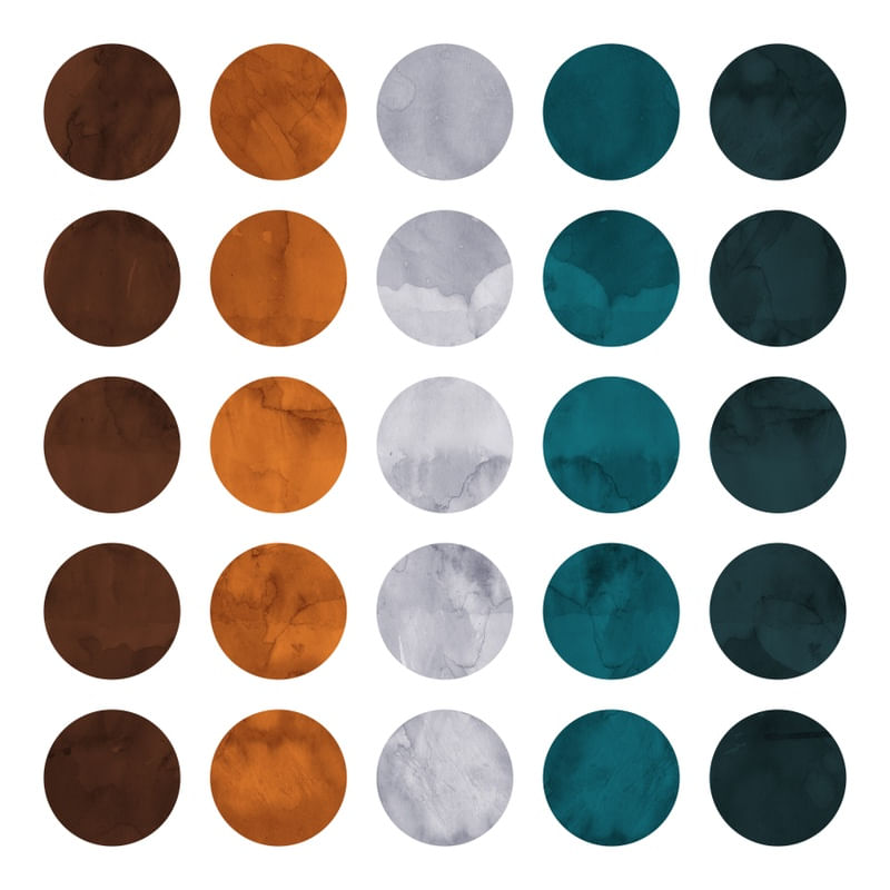 CÍRCULOS AQUARELA