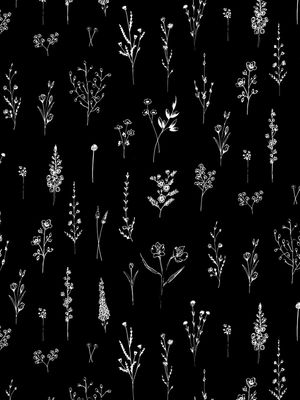 WILDFLOWERS BLACK