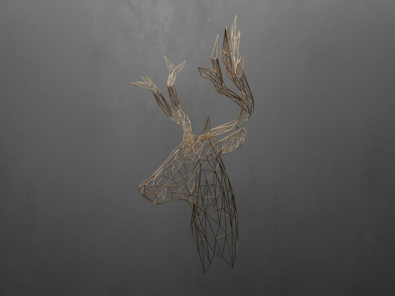 GREY LINES GOLDEN DEER 2