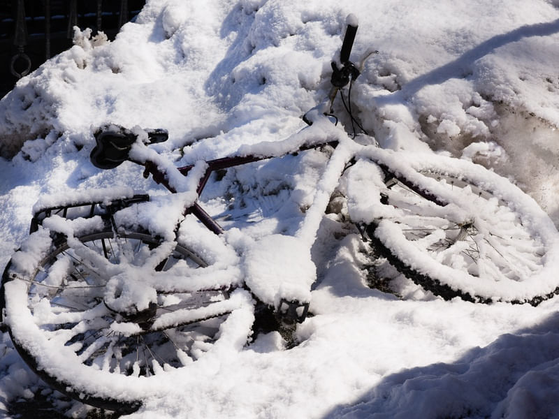 BICICLETA COM FRIO