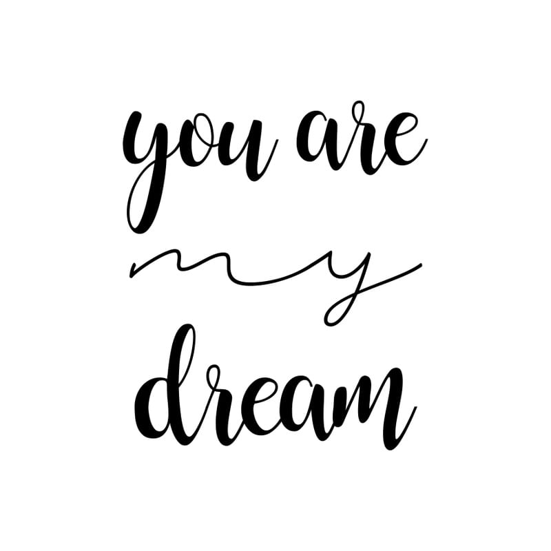 YOU ARE MY DREAM MANUSCRITO