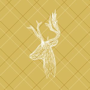 OH MY DEER - YELLOW LINES 1