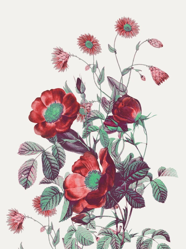 RED FLOWERS 22