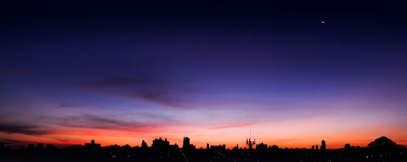PÔR DO SOL EM BELO HORIZONTE/MG