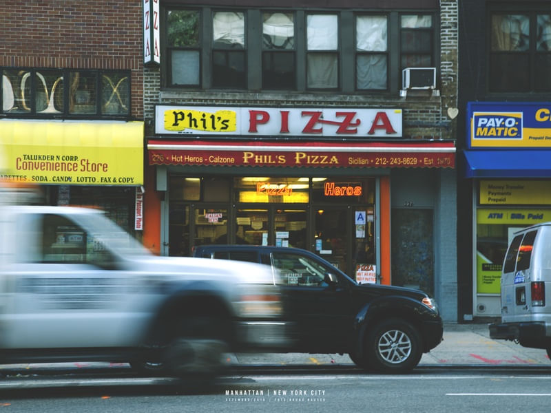 PHIL'S PIZZA - NEW YORK CITY