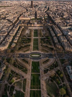PARIS VISTA DE CIMA