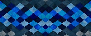 GEOMETRIC BLUE II (H)