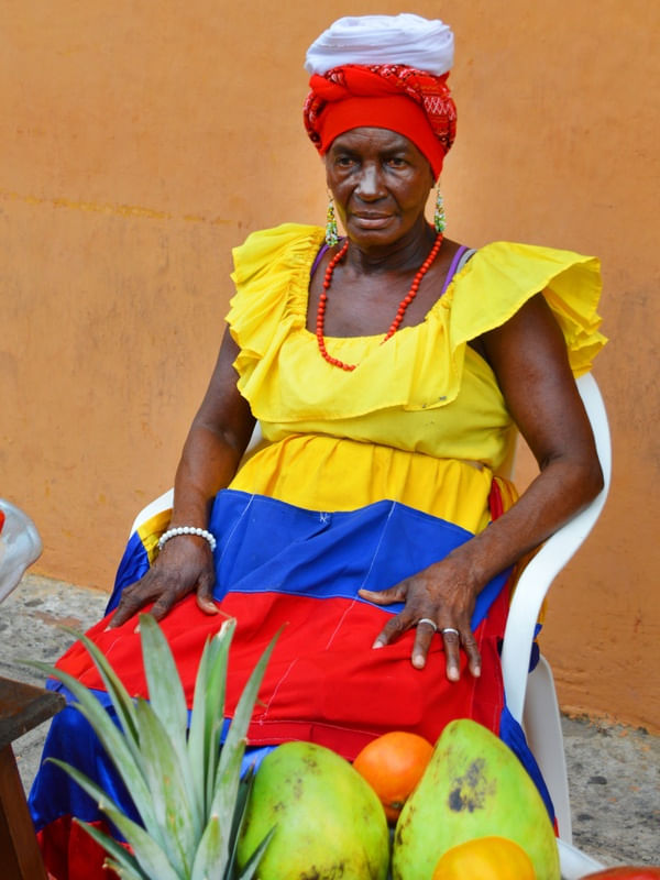PALENQUERA PENSATIVA