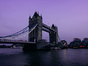 PURPLE TOWER BRIDGE