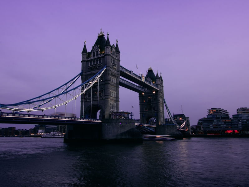 PURPLE TOWER BRIDGE