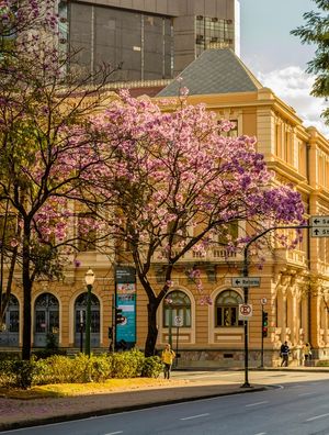 PRAÇA DA LIBERDADE PÔR DO SOL