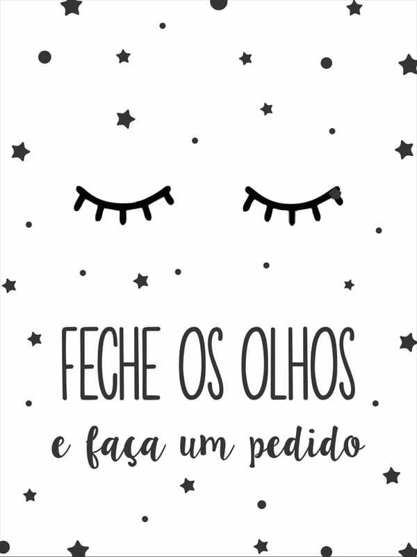 FECHE OS OLHOS