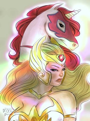 SHE RA COMIC ART