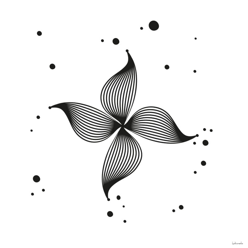FLOR NANQUIM