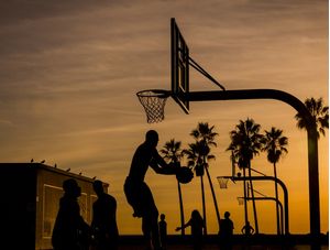 BASQUETE EM VENICE BEACH
