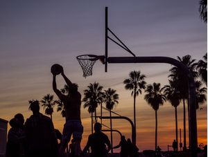 BASQUETE EM VENICE BEACH 4