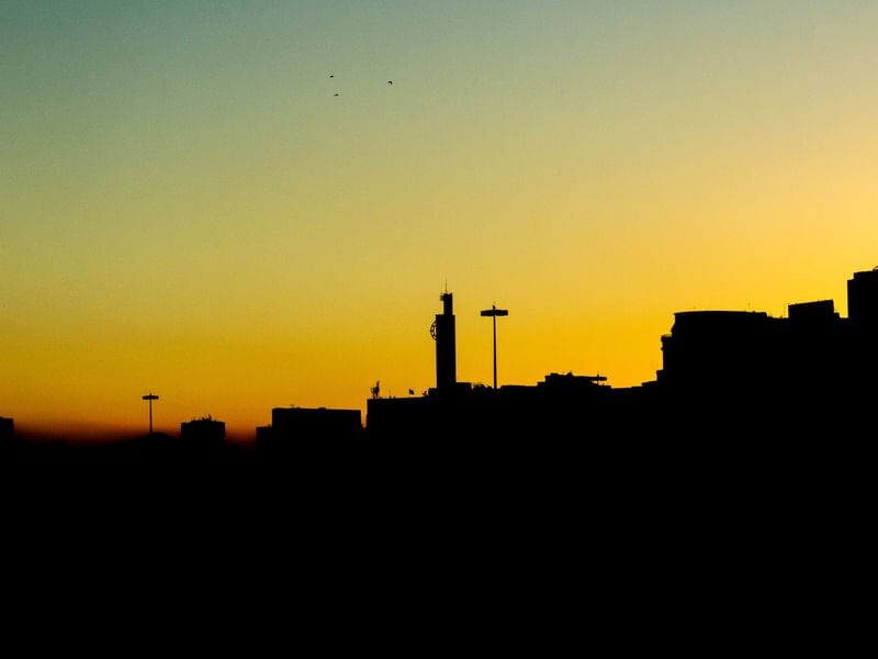 PÔR DO SOL NO FLAMENGO