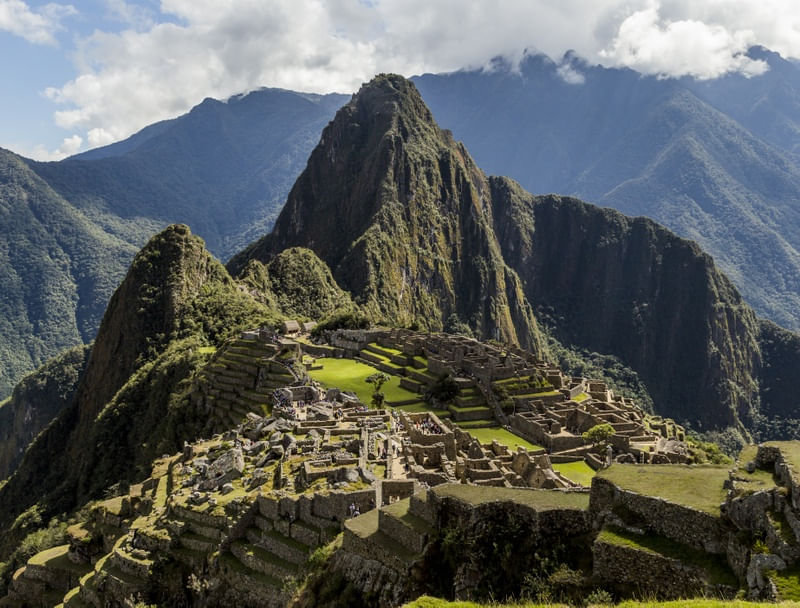 MACHU PICCHU AO NASCER DO SOL.