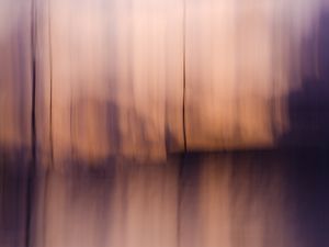 ROSE GOLD ABSTRACT HORIZON