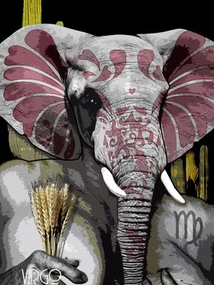 SIGNO VIRGEM - ELEFANTE