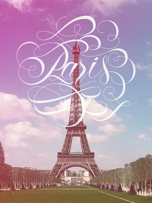 LETTERING PARIS TOWER