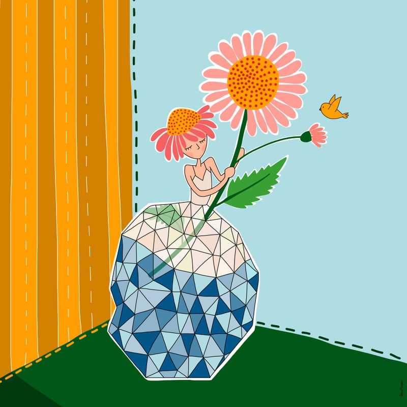ELIZA E PIU - VASO