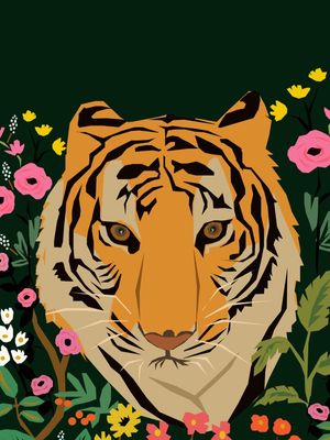 FLORAL TIGER