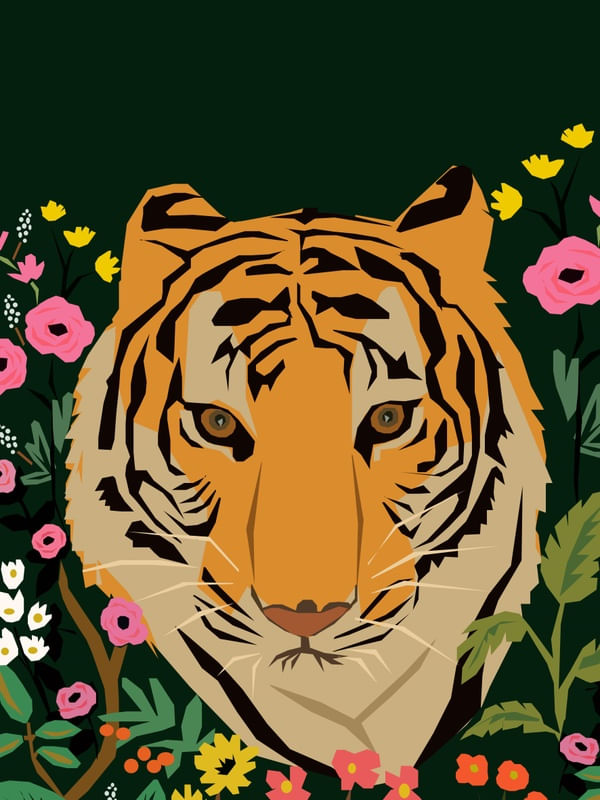 FLORAL TIGER