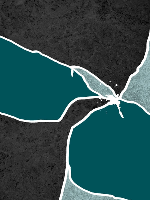ABSTRATO PEDRAS VERDE II