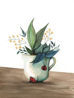 UNEXPECTED TERRARIUM LADYBUG II