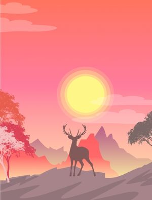 LOOKING AT THE SUNSET