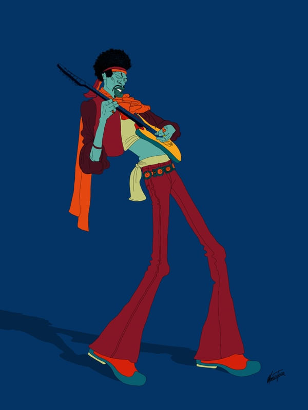 JIMI HENDRIX THE LEGEND