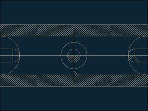 MINIMAL BASKETBALL COURT