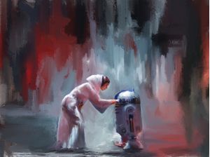 PRINCESA LEIA E O R2D2