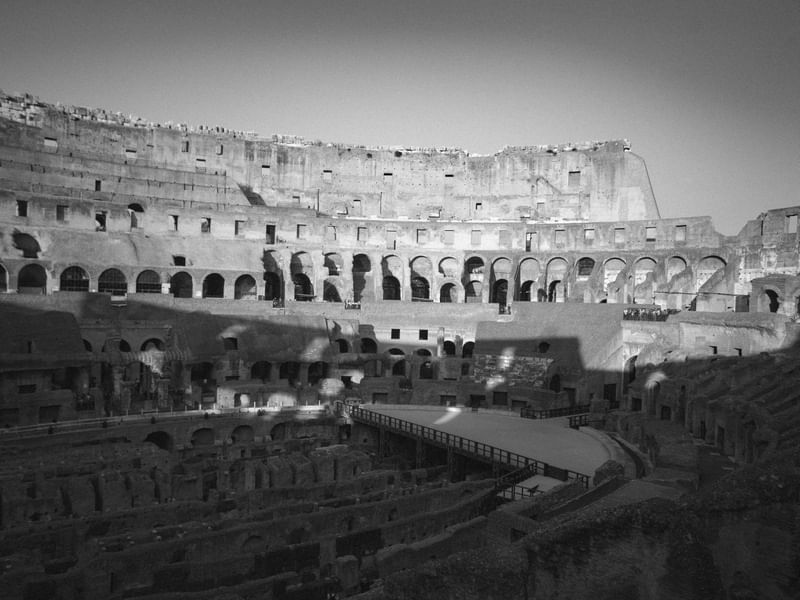 NO COLISEU DE ROMA