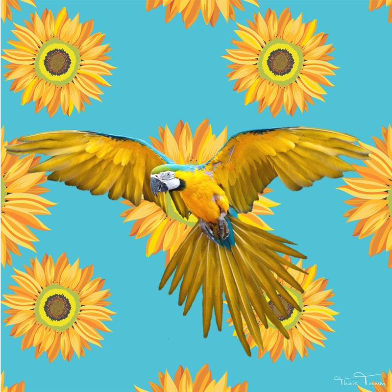 ARARA TROPICAL FLORAL 3