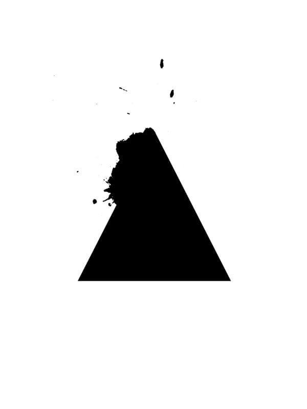 FORMAS EM TINTA TRIANGULO