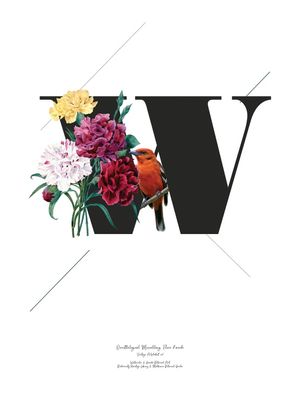 BOTANICAL ALPHABET W