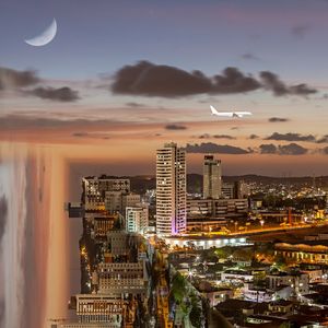 CIDADE - NATAL INTERFERÊNCIA URBANA - CREPÚSCULO