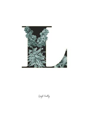 FLOWER ALPHABET L