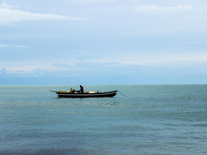 UM PESCADOR APENAS