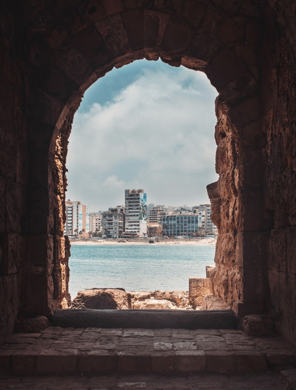 THE VIEW TO LEBANON OF SIDON
