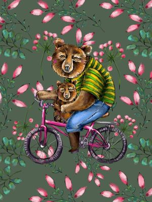 FILHOTE NA BIKE