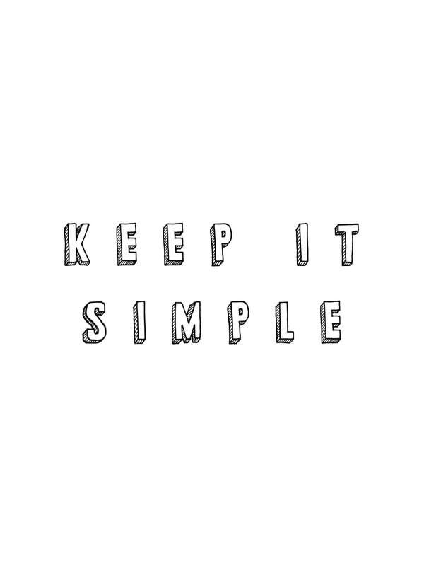 KEEP IT SIMPLE PB