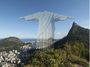 CRISTO EM VISITA AO RIO DE JANEIRO