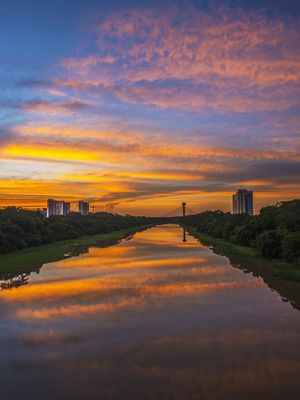 ENTARDECER EM TERESINA - RIO POTY - PIAUÍ