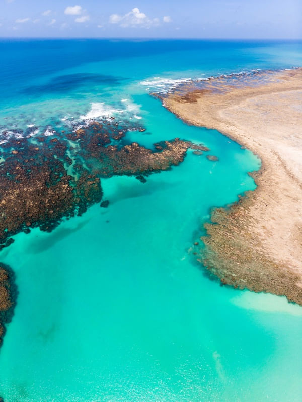 CARIBE BRASILEIRO DE ENCONTRO AO MAR